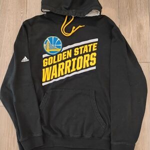 VTG Y2K Adidas Golden State Warriors NBA Hoodie Men's Large